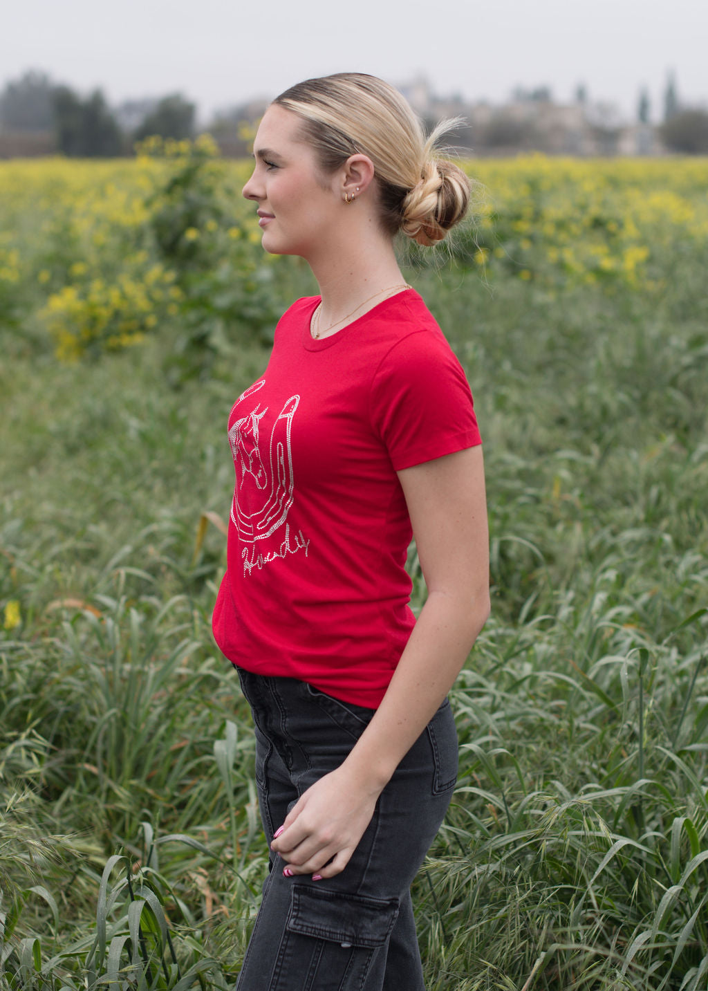 Howdy Red Tee