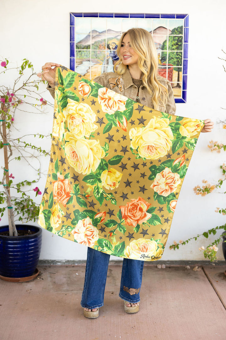 Stars and Florals Wild Rag