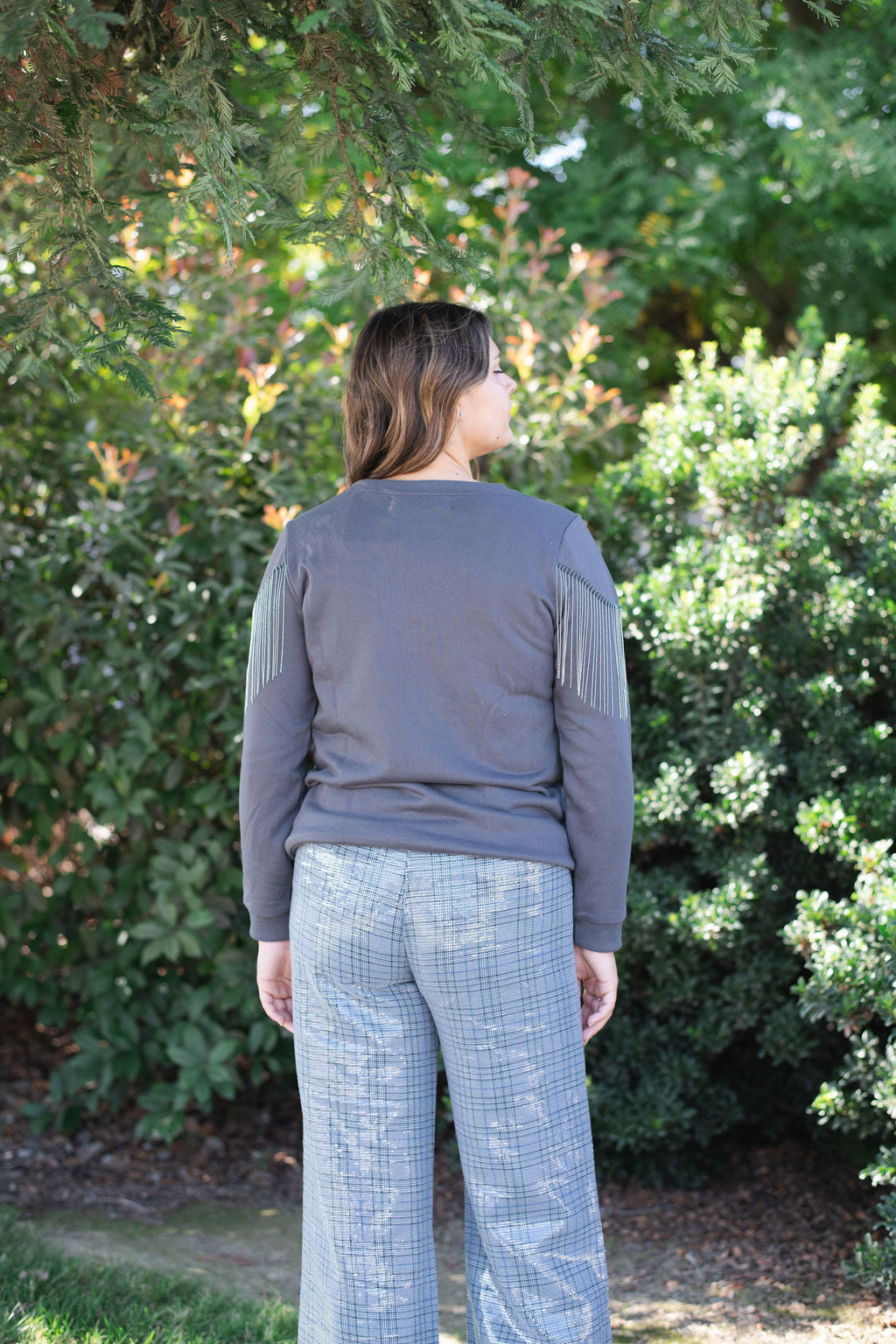 Studded Spur Sweatshirt