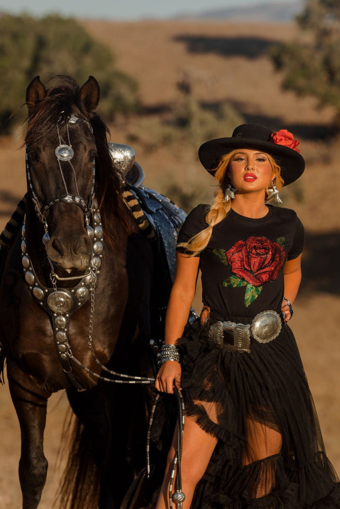 Patsy Rhinestone Tee