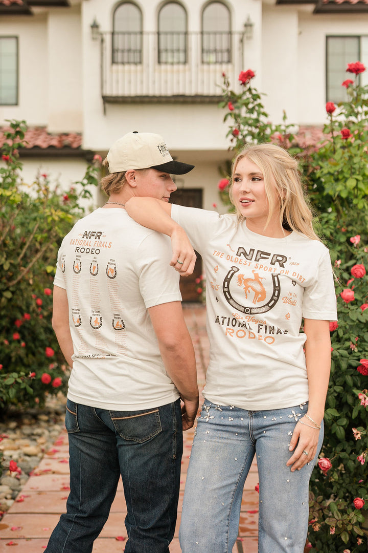 Vintage Horseshoe Cream Tee