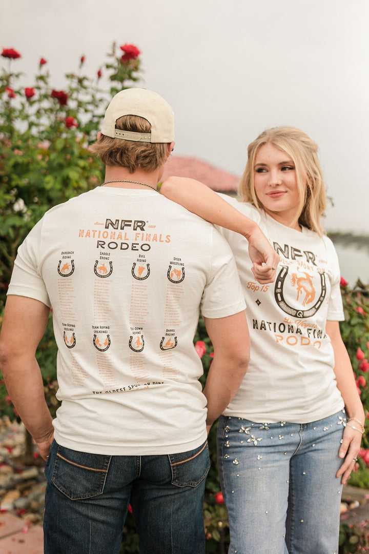 Vintage Horseshoe Cream Tee