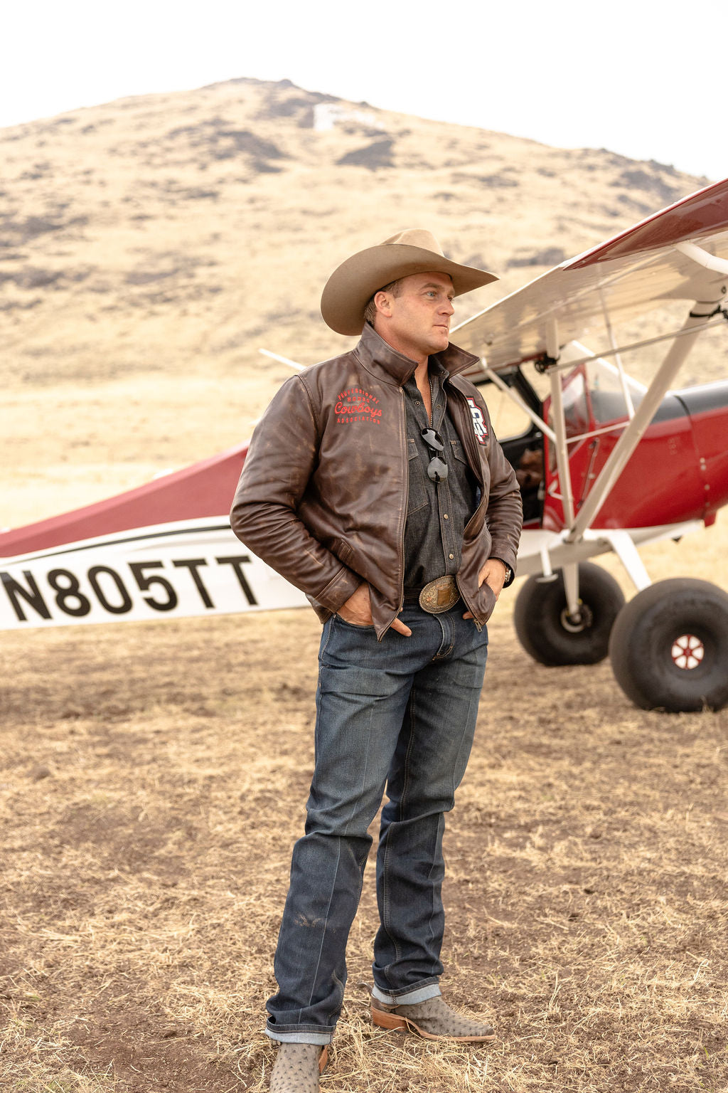 Outlaw NFR Leather Jacket