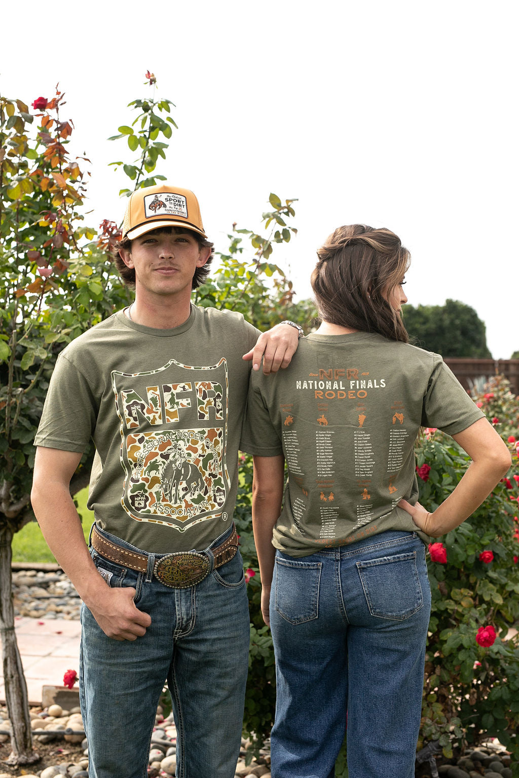 Duck Camo Olive Tee