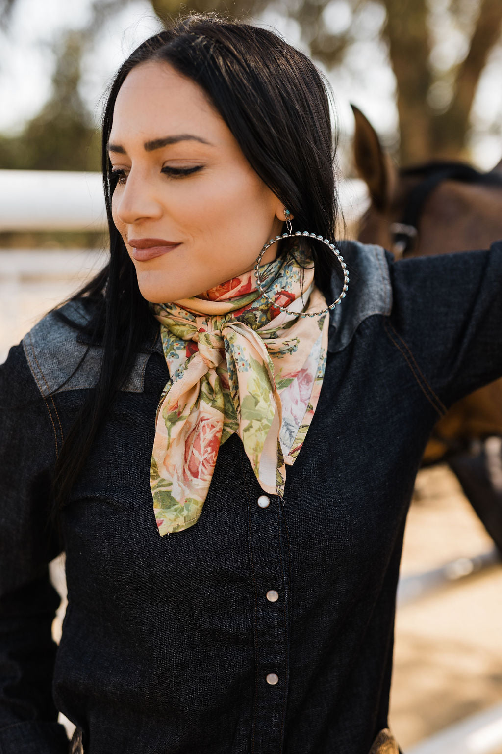 Summer Rose Scarf