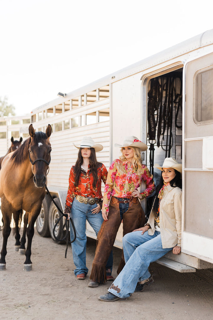 Cedonna Cowgirl Button Up