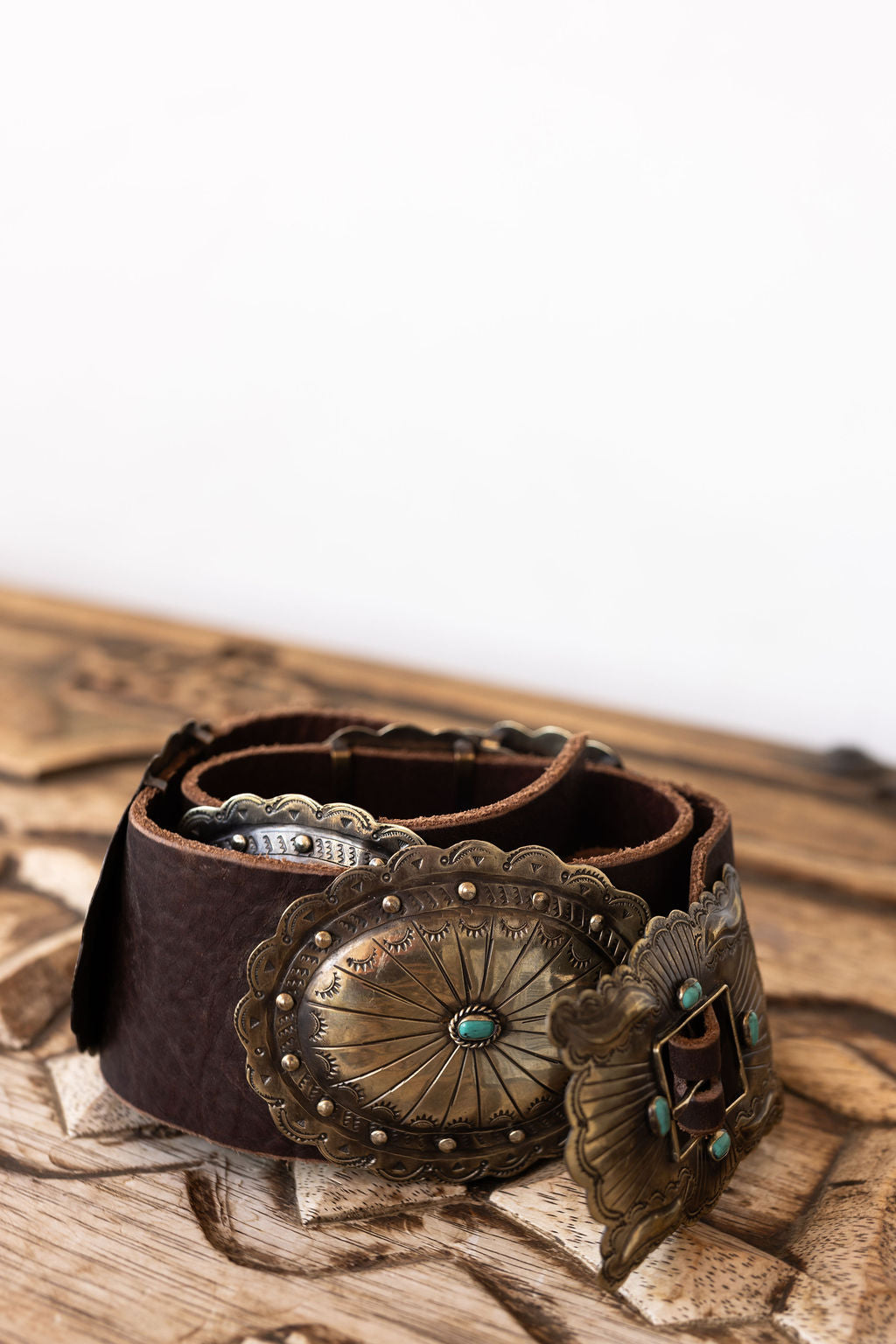 Turquoise Marvel Concho Belt
