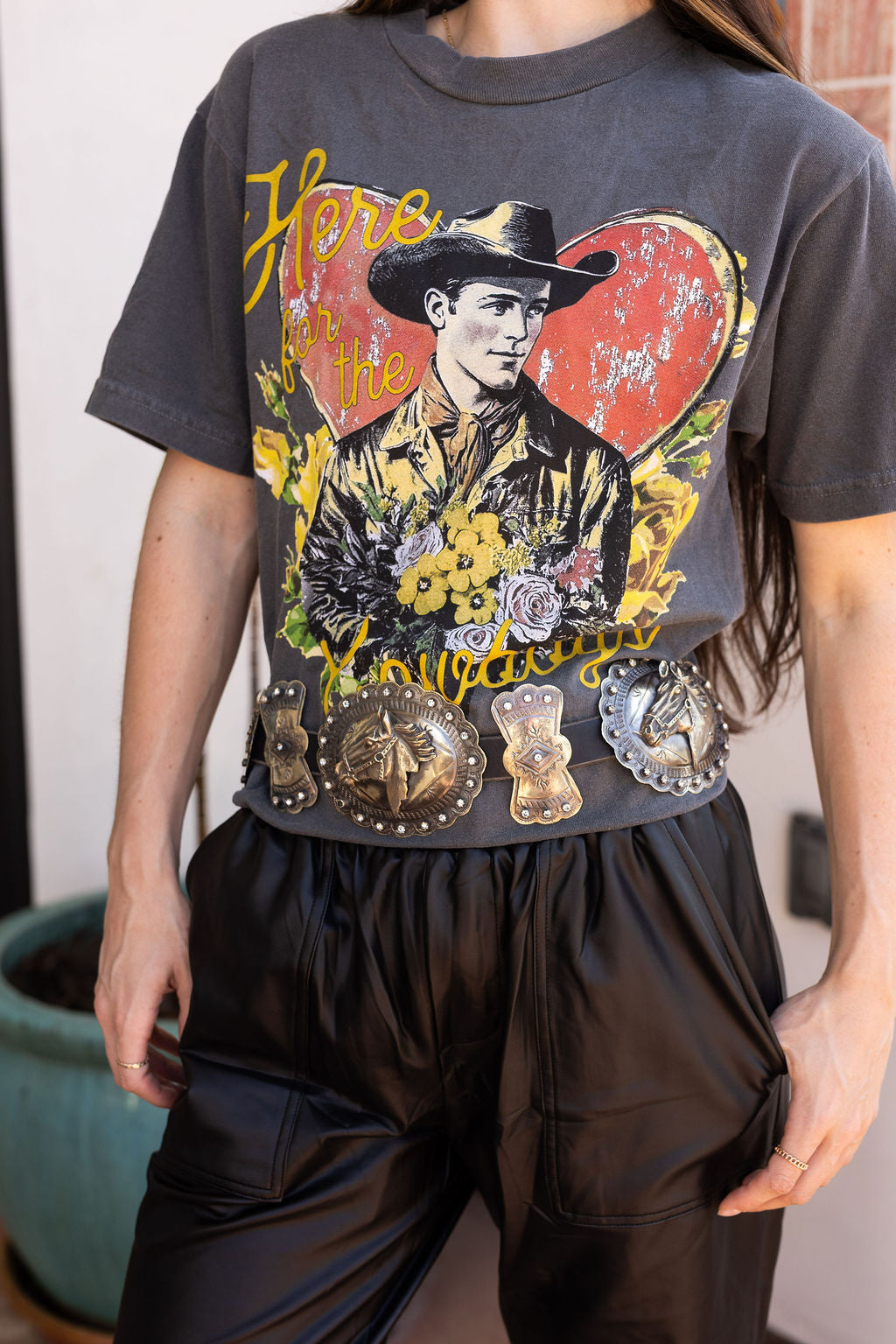 Bedazzled Buckaroo Concho Belt