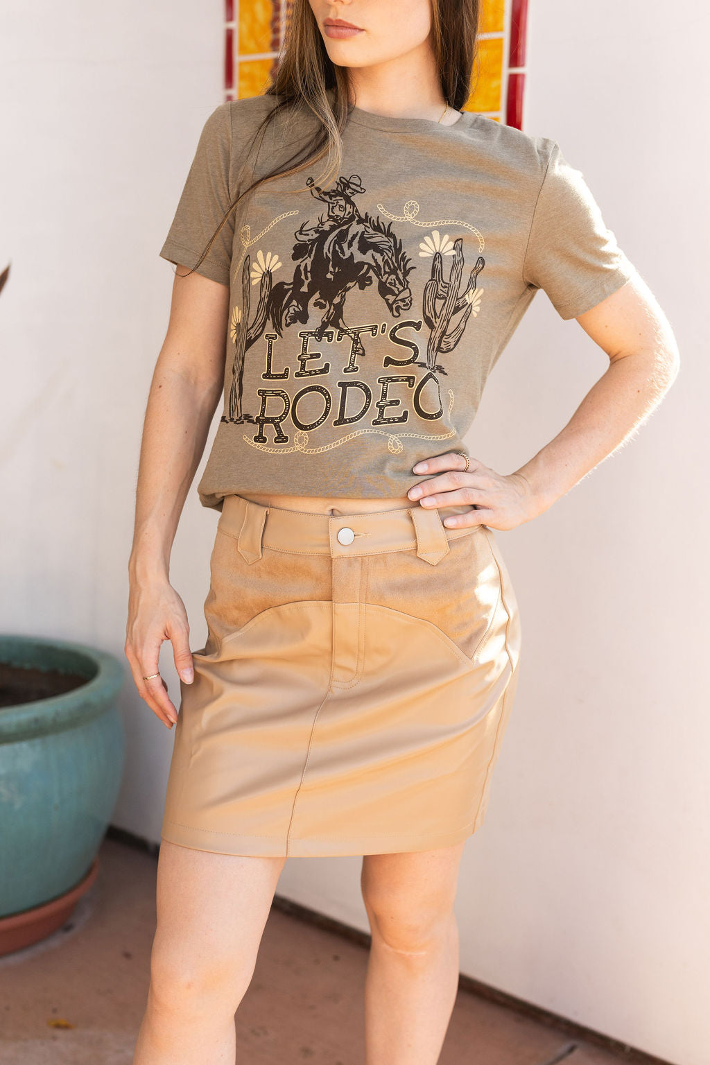 Let's Rodeo Tee