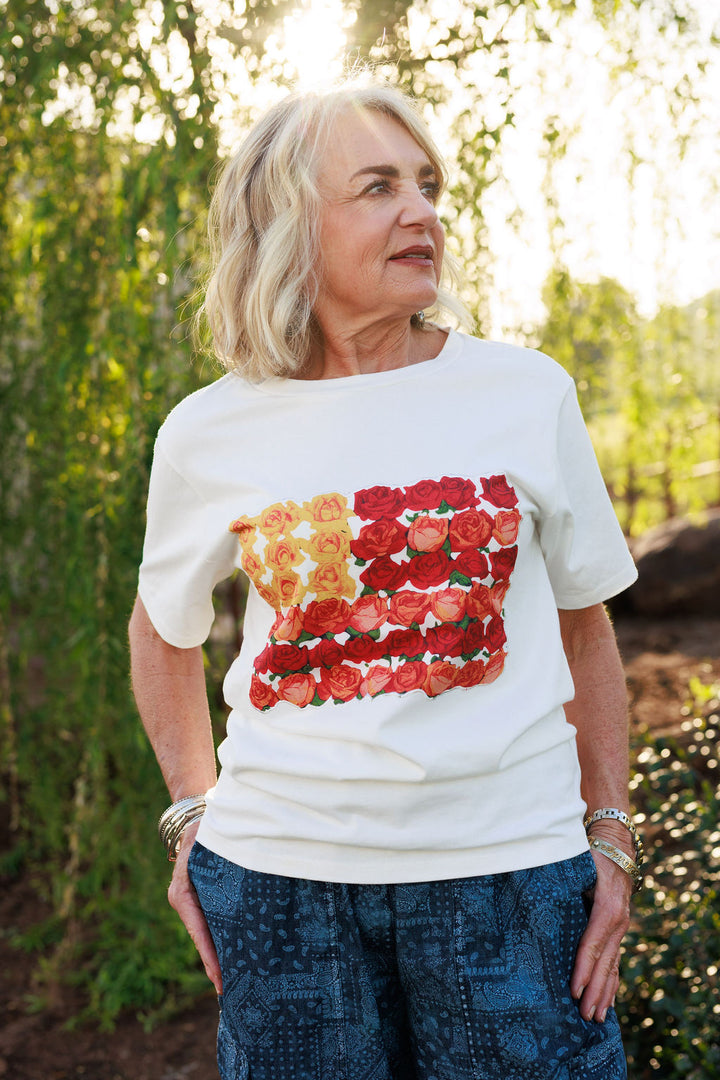 The American Rose Tee