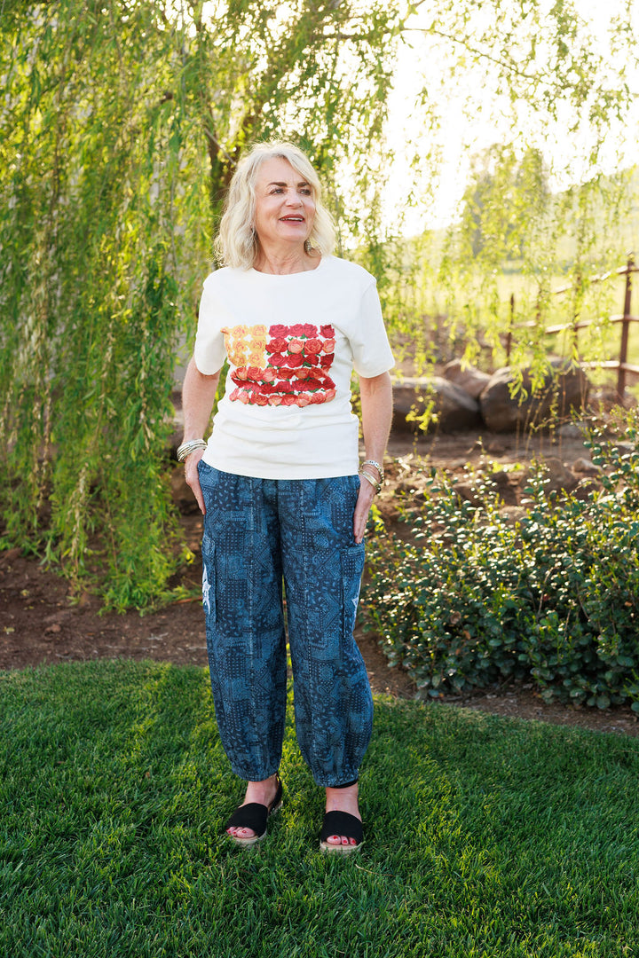 Star Spangled Bandana Pant