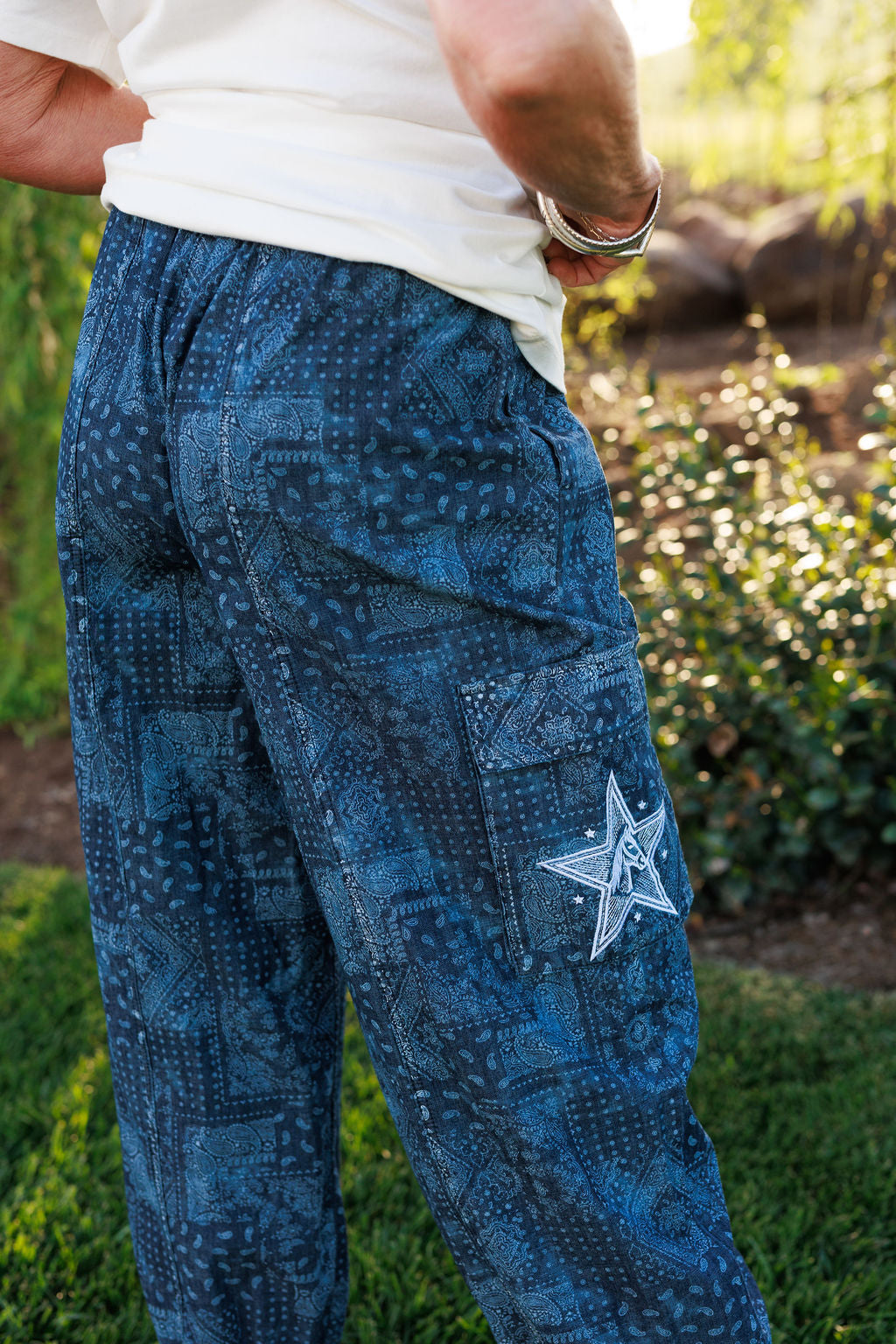 Star Spangled Bandana Pant
