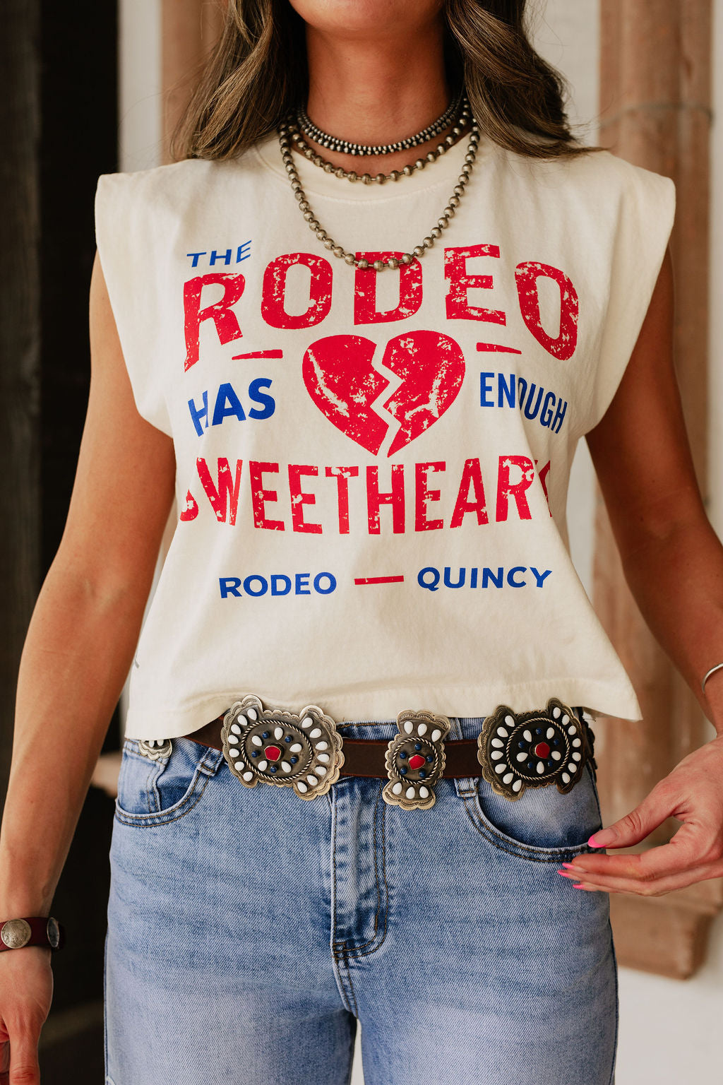 Firecracker Cowgirl Concho Belt