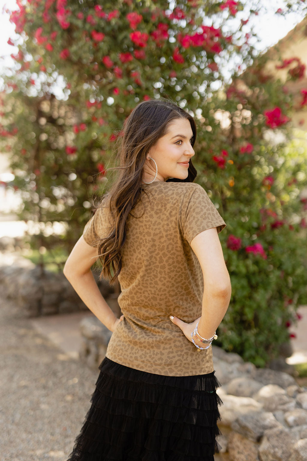 Mama Is The Toughest Leopard Tee