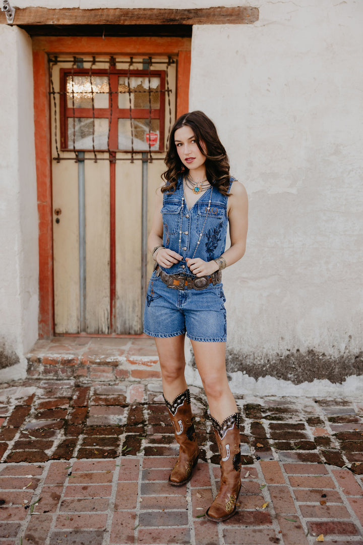 Rosa Amarilla Boot