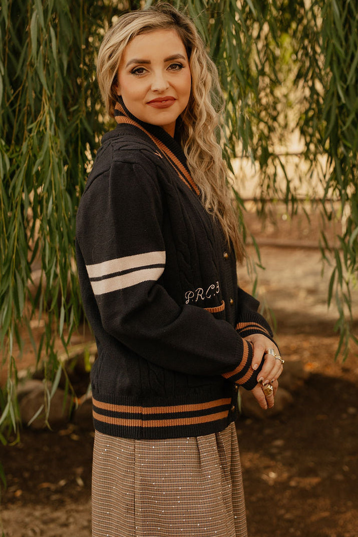 Pre-Order: Navy Varsity NFR Sweater