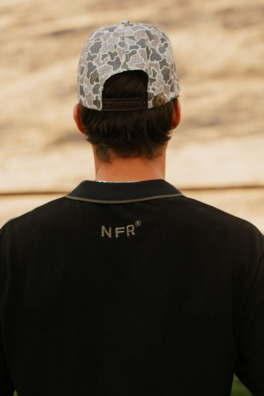 Pre-Order: Gray Camo NFR Shield Cap