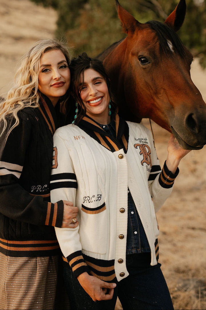 Pre-Order: Cream Varsity NFR Sweater
