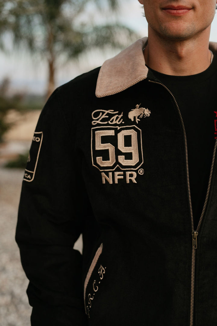 Pre-Order: Black Corduroy NFR Jacket