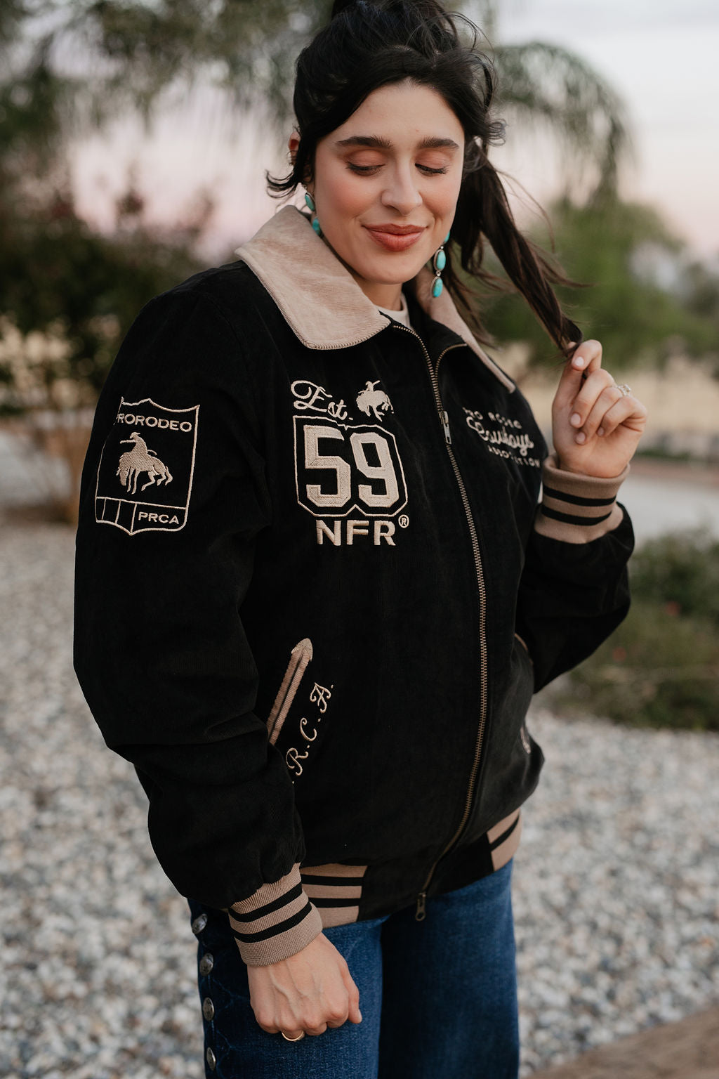 Pre-Order: Black Corduroy NFR Jacket