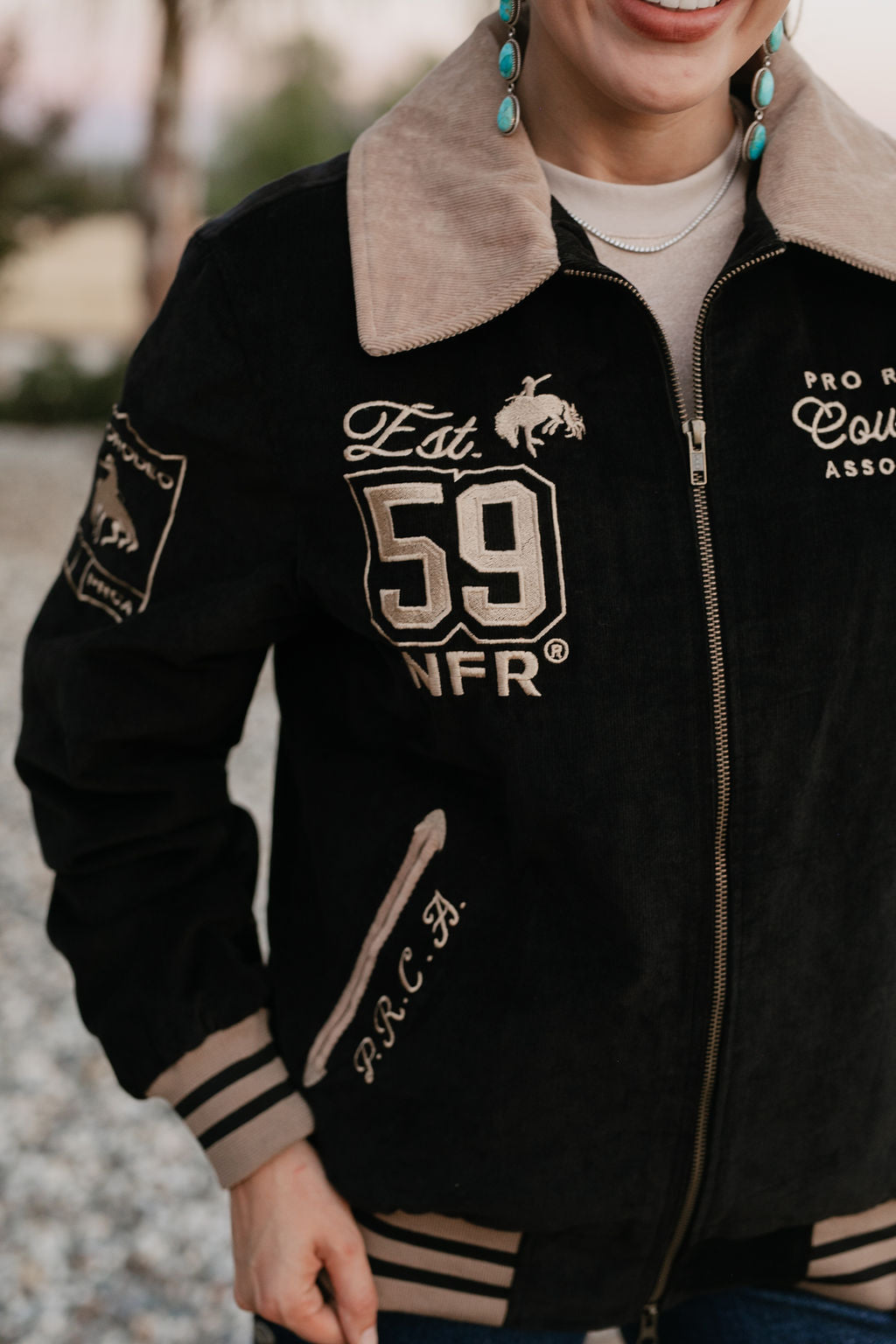Pre-Order: Black Corduroy NFR Jacket