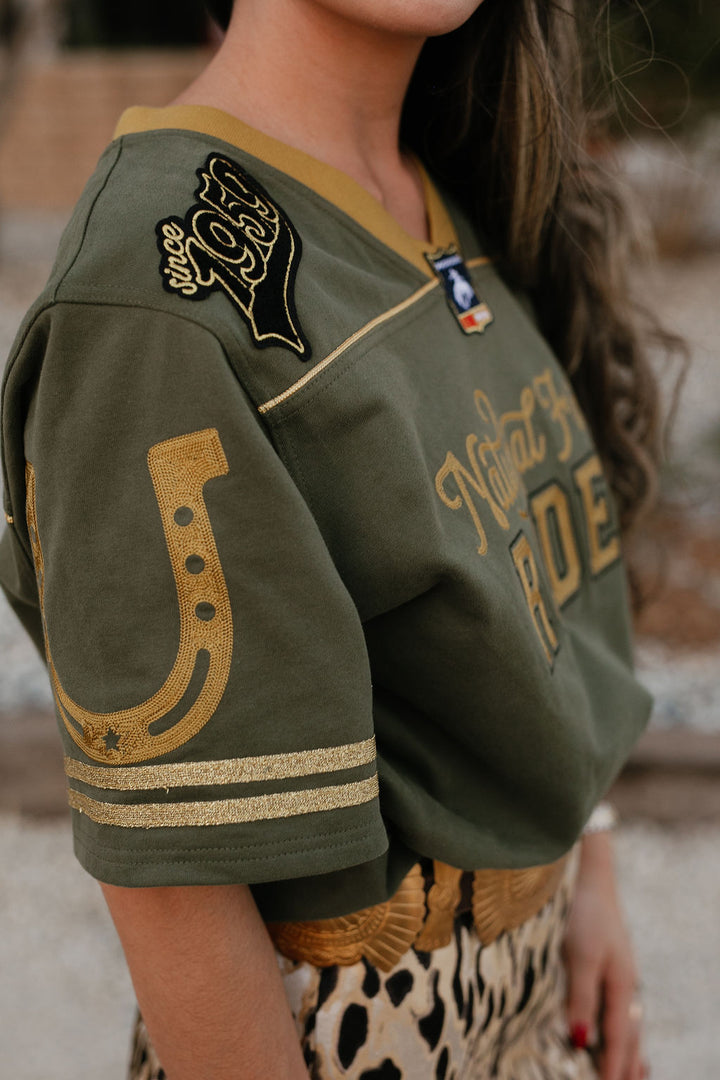America's Oldest Sport Olive Jersey