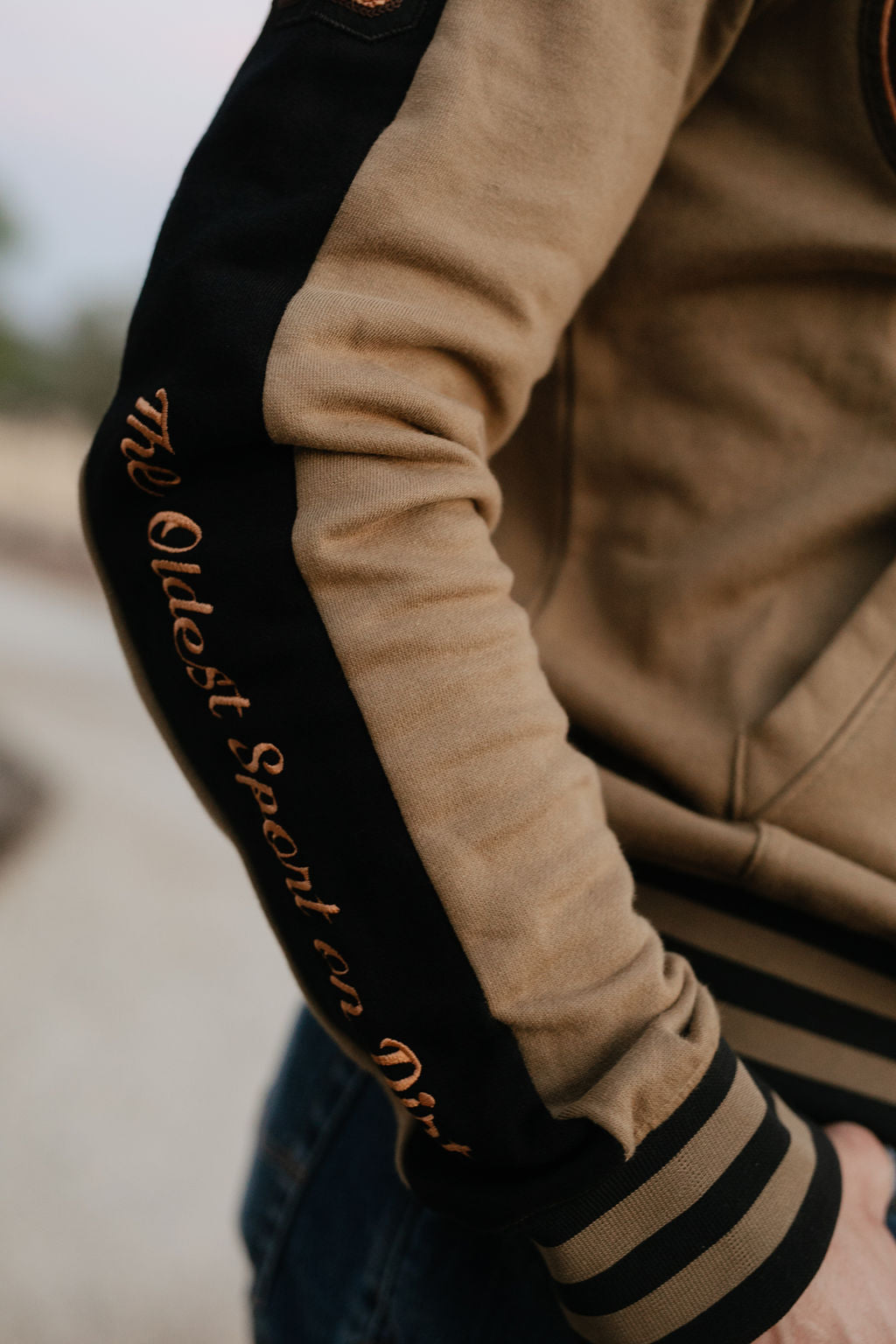 Pre-Order: NFR Olive Fleece Quarter Zip Jacket