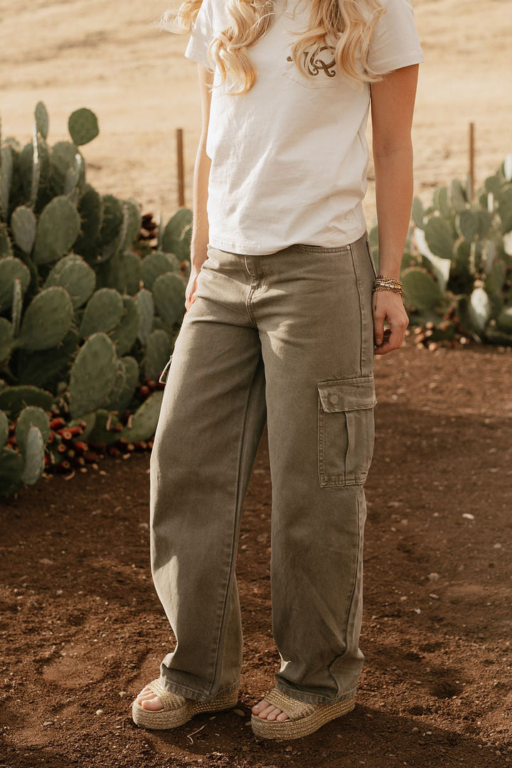 Olive Dream Jean