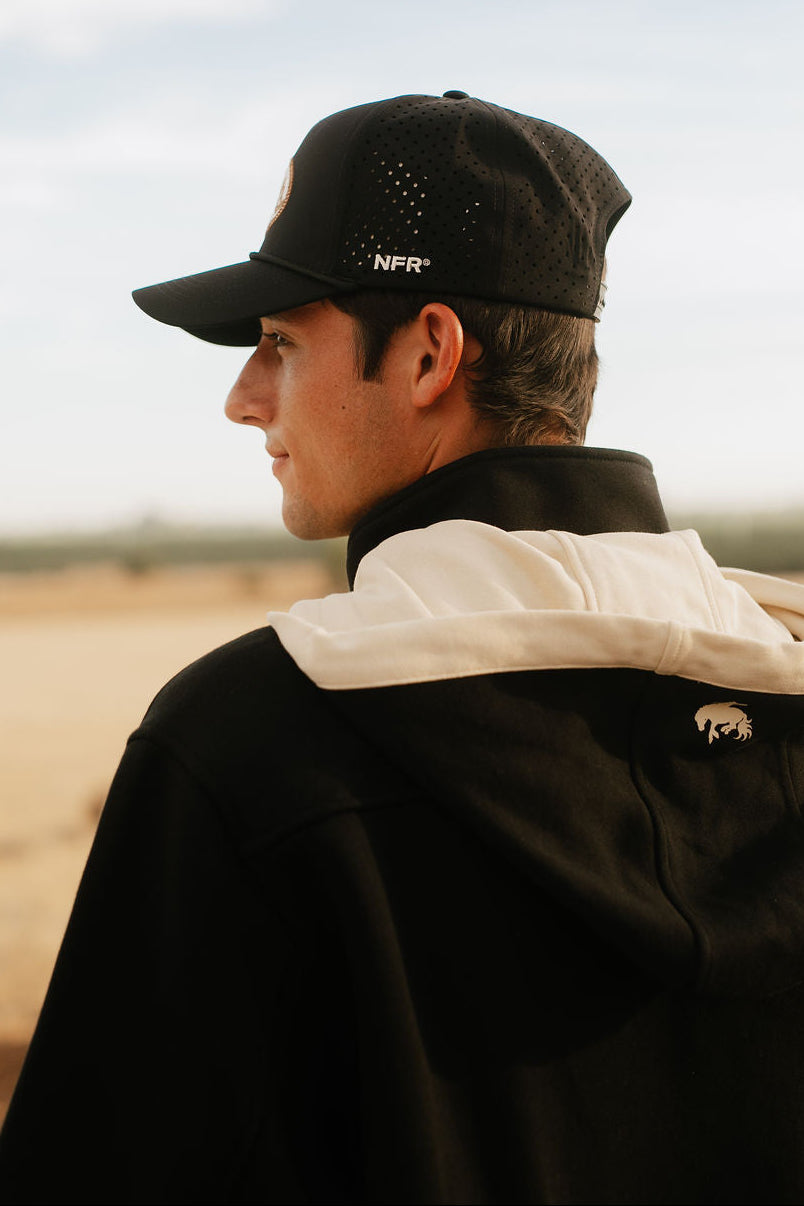 Black Oval Finals Rope Cap
