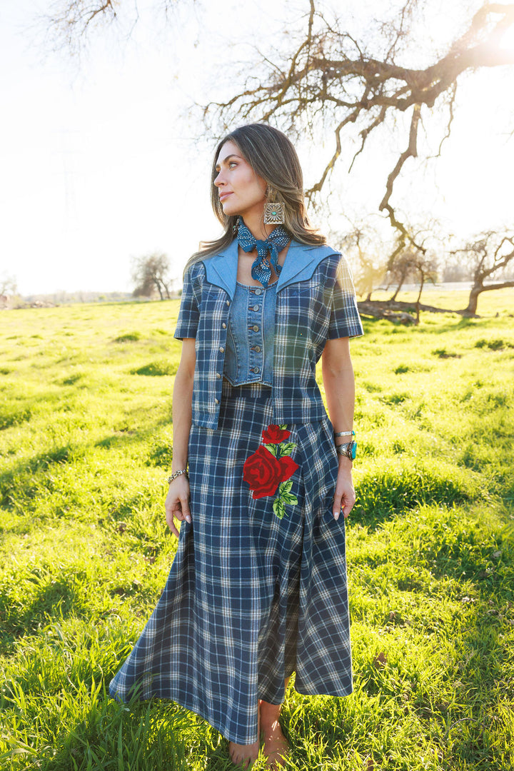 Blue Bonnet Rodeo Blouse