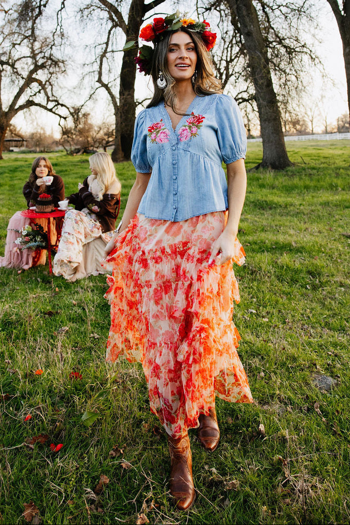 Blush Rose Blouse