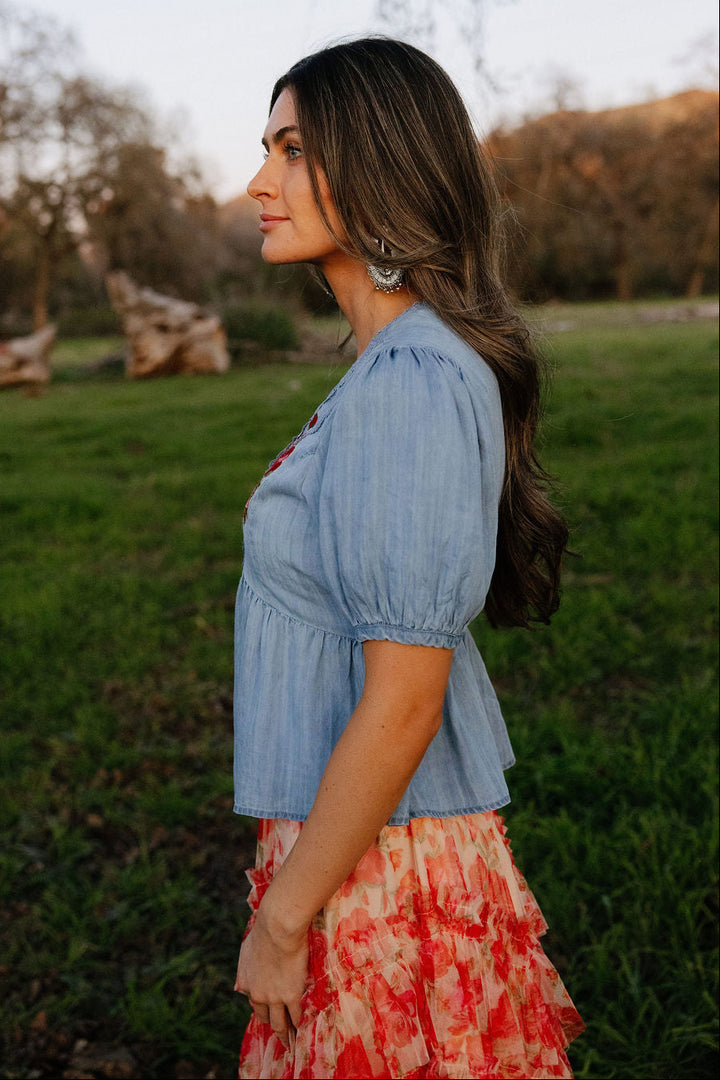Blush Rose Blouse