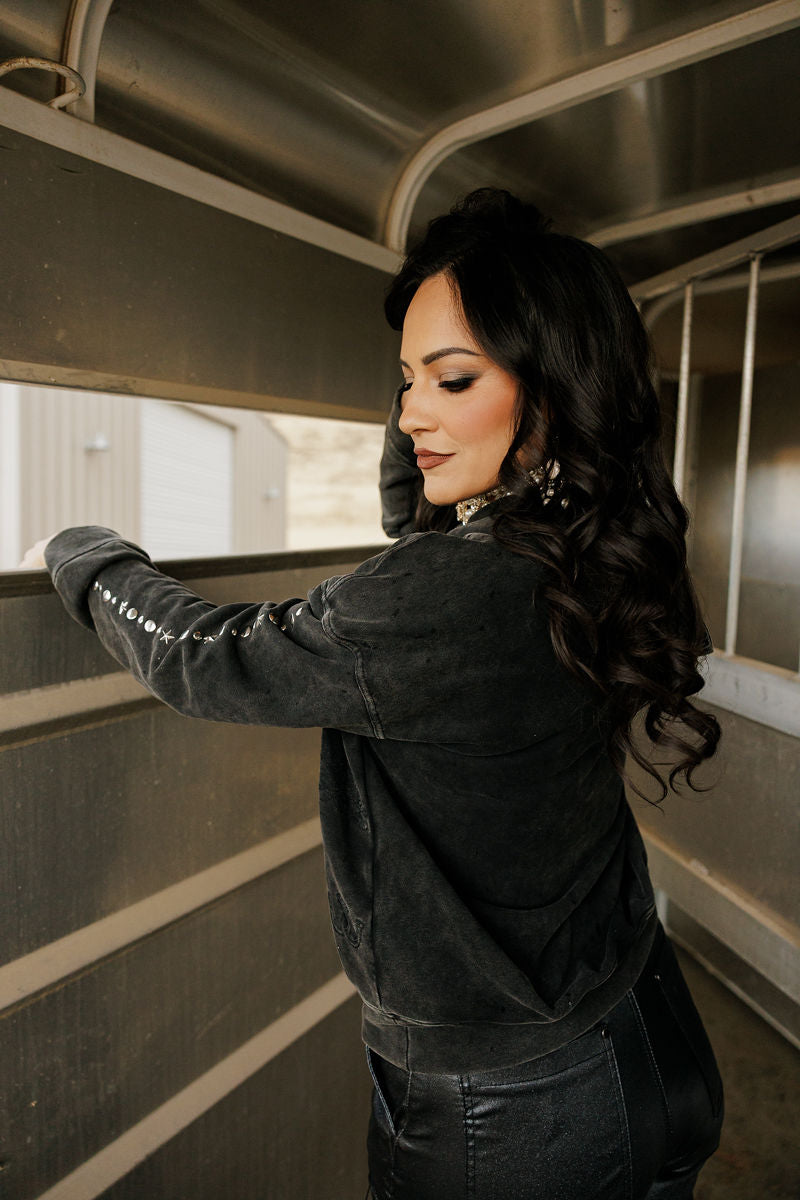 Studded Cowboy Hoodie