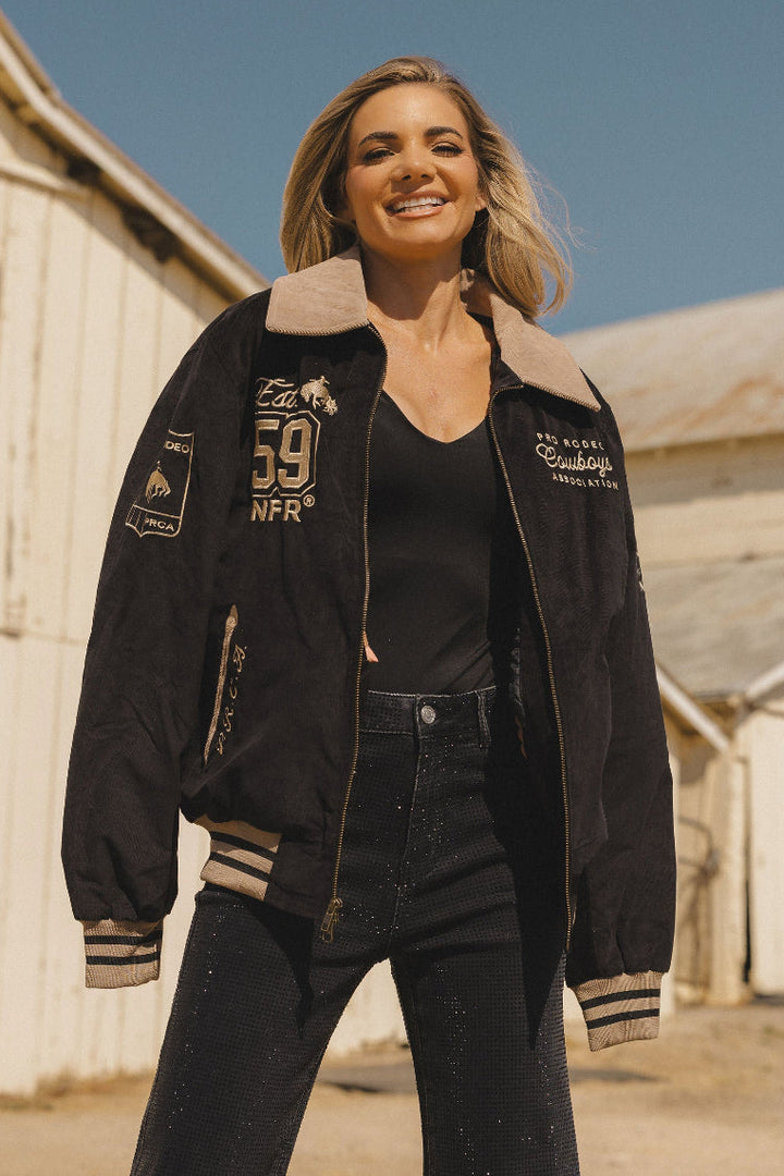 Pre-Order: Black Corduroy NFR Jacket