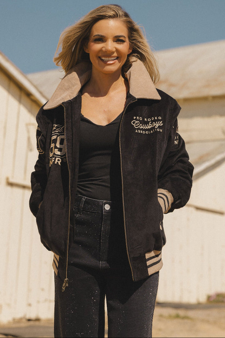 Pre-Order: Black Corduroy NFR Jacket