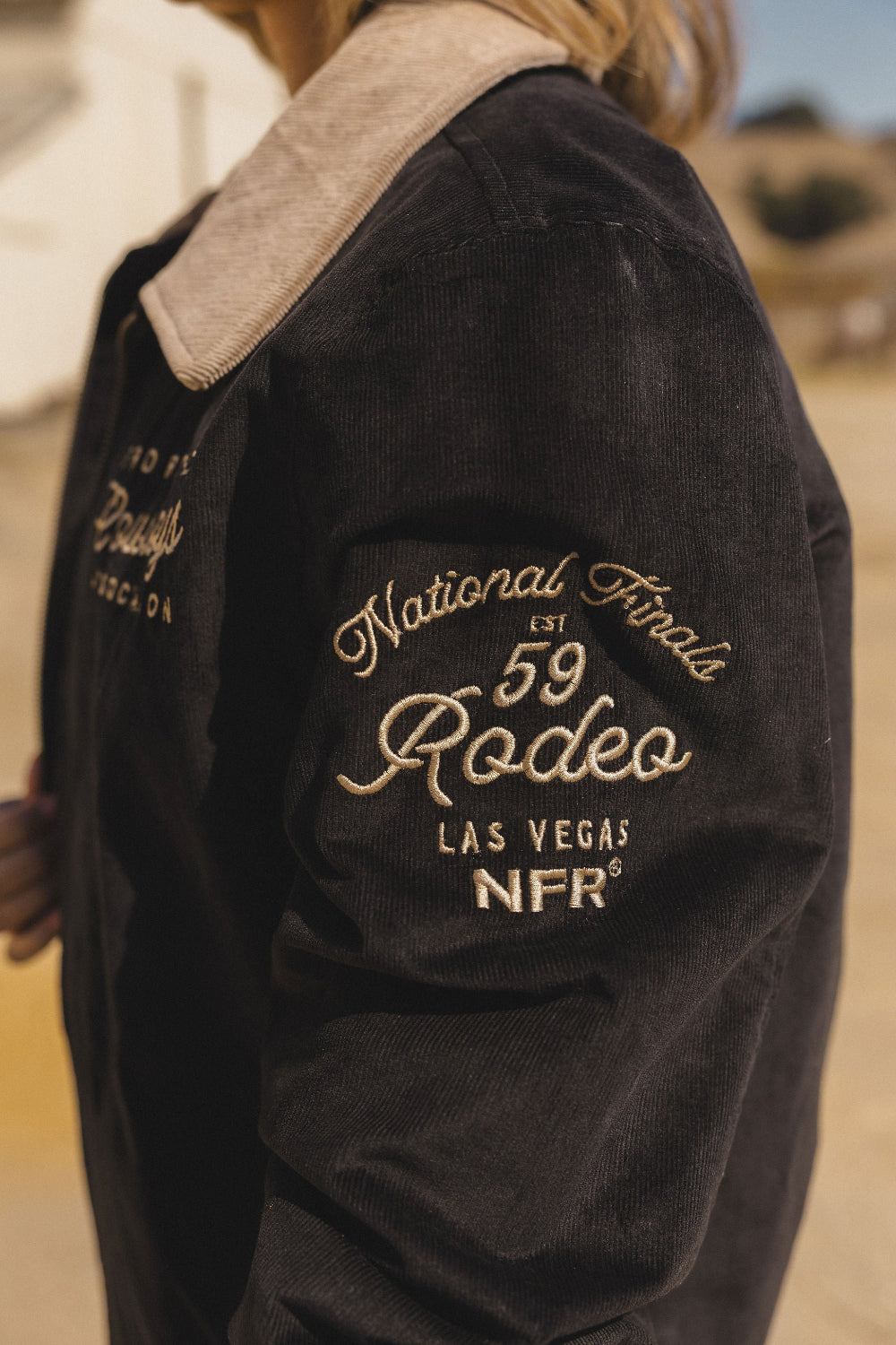 Pre-Order: Black Corduroy NFR Jacket