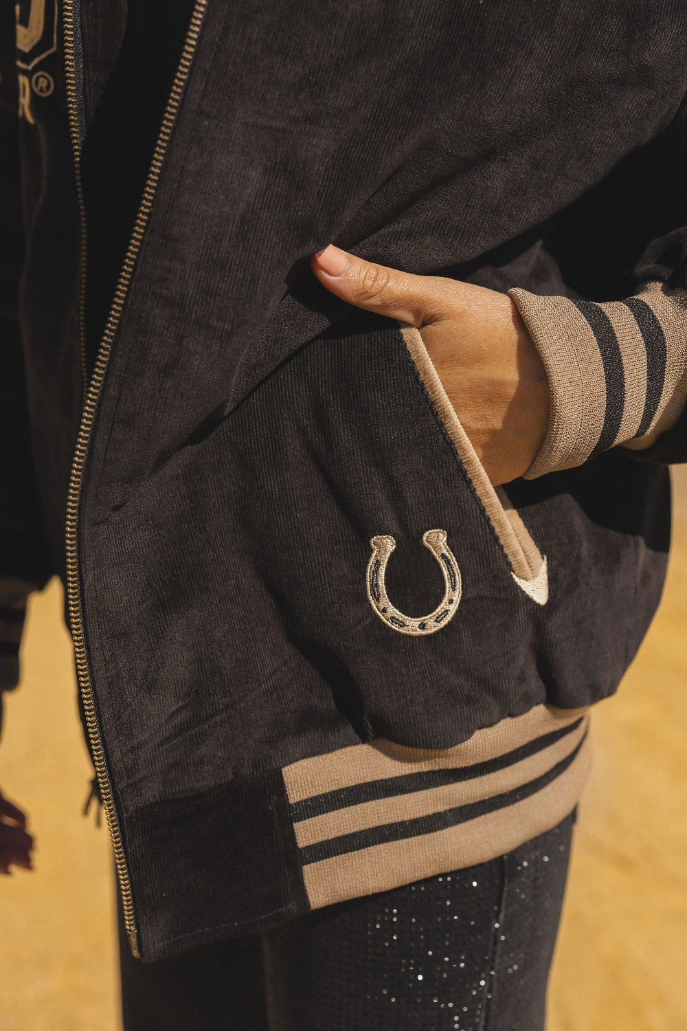 Pre-Order: Black Corduroy NFR Jacket