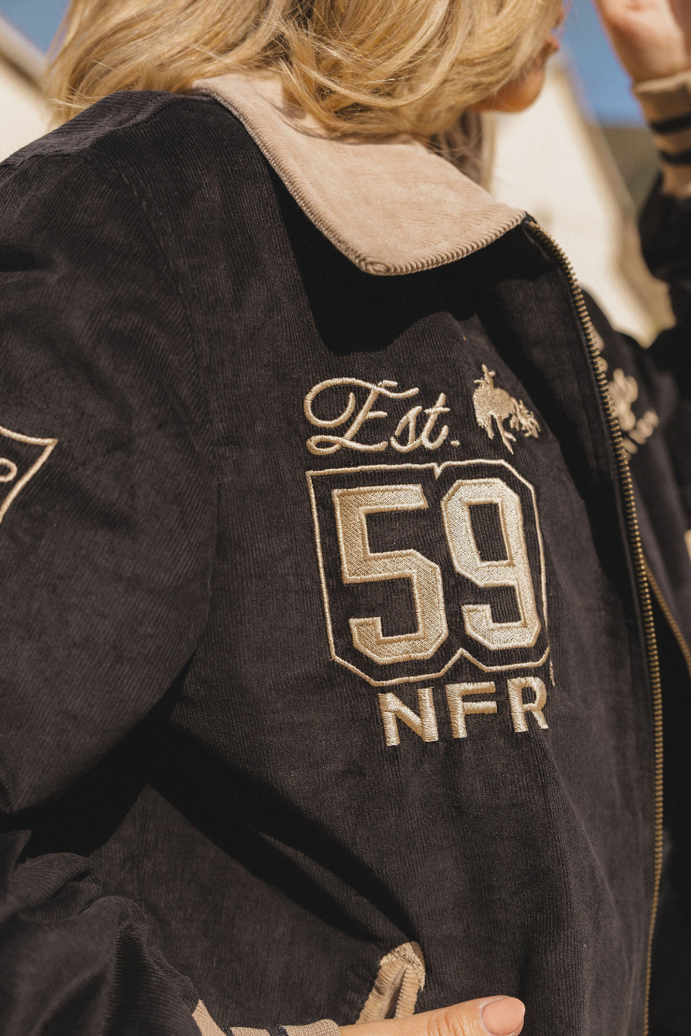 Pre-Order: Black Corduroy NFR Jacket