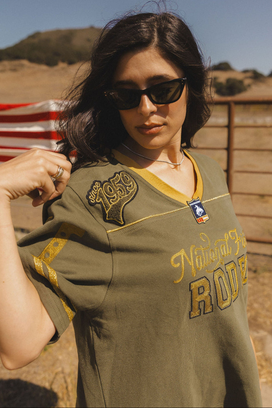 America's Oldest Sport Olive Jersey