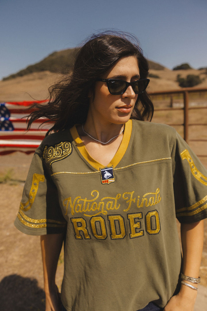 America's Oldest Sport Olive Jersey