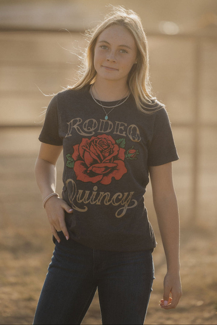 Rodeo Quincy Logo Tee