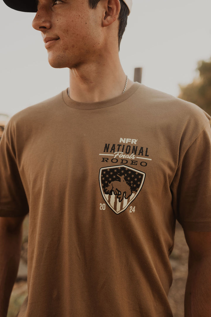 Old American Tee - Brown