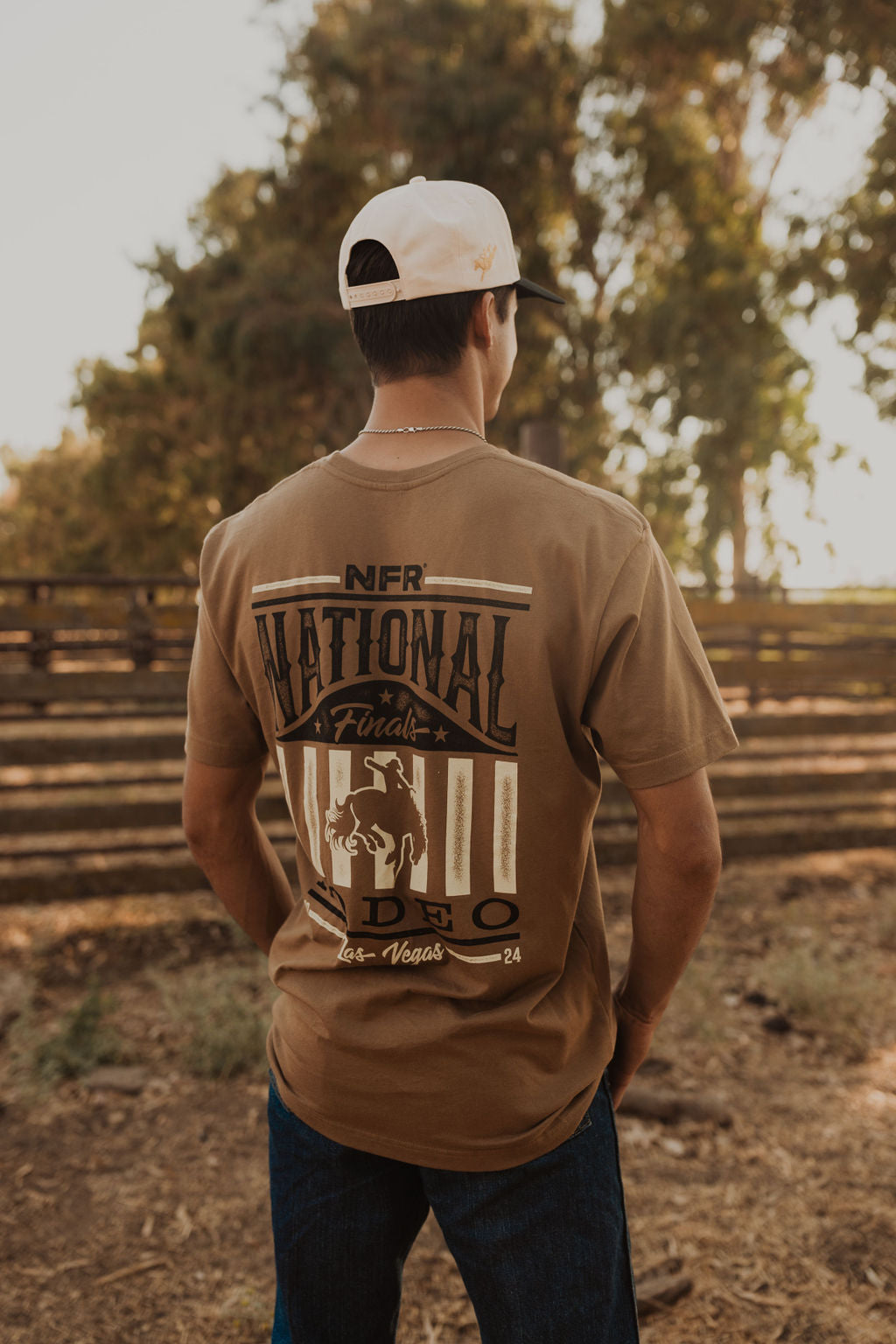 Old American Tee - Brown