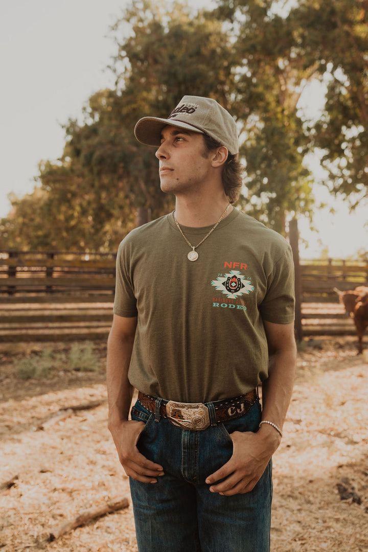 Southwestern Tee - Olive