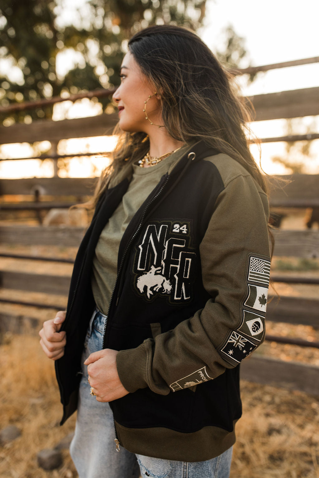 NFR Cowboys Zip Up