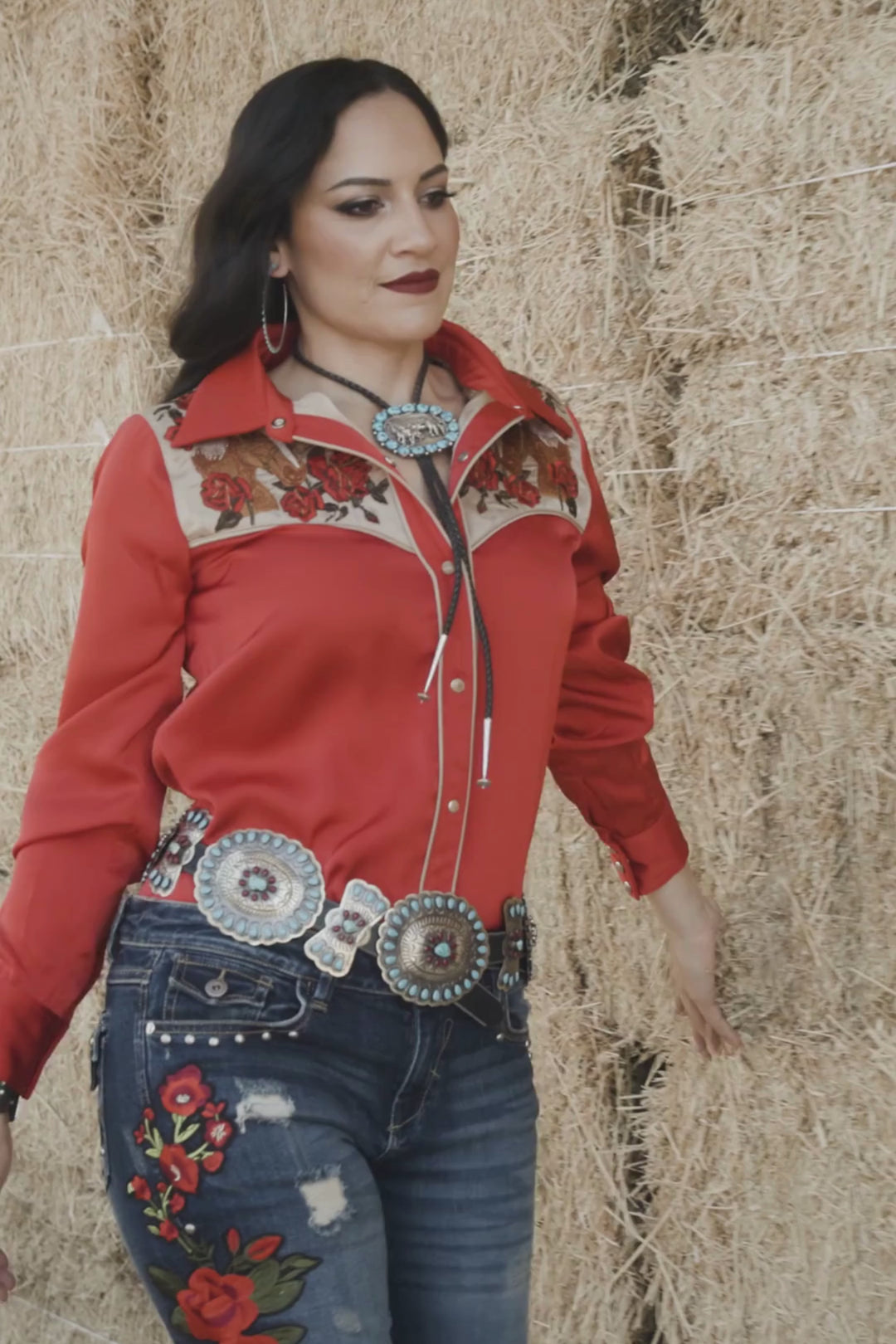 Dale Evans Button Up