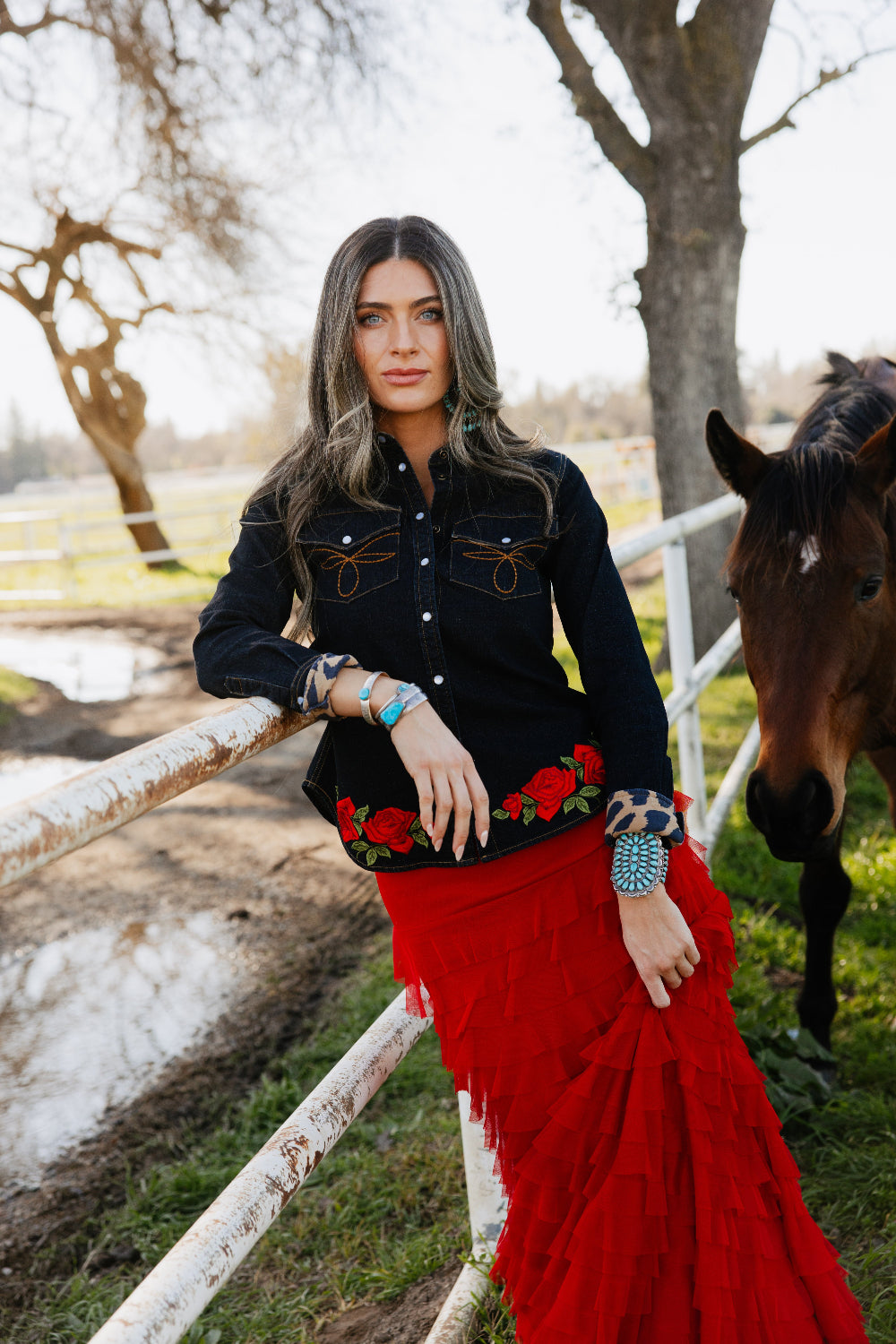 Rancher’s Sweetheart Button Up