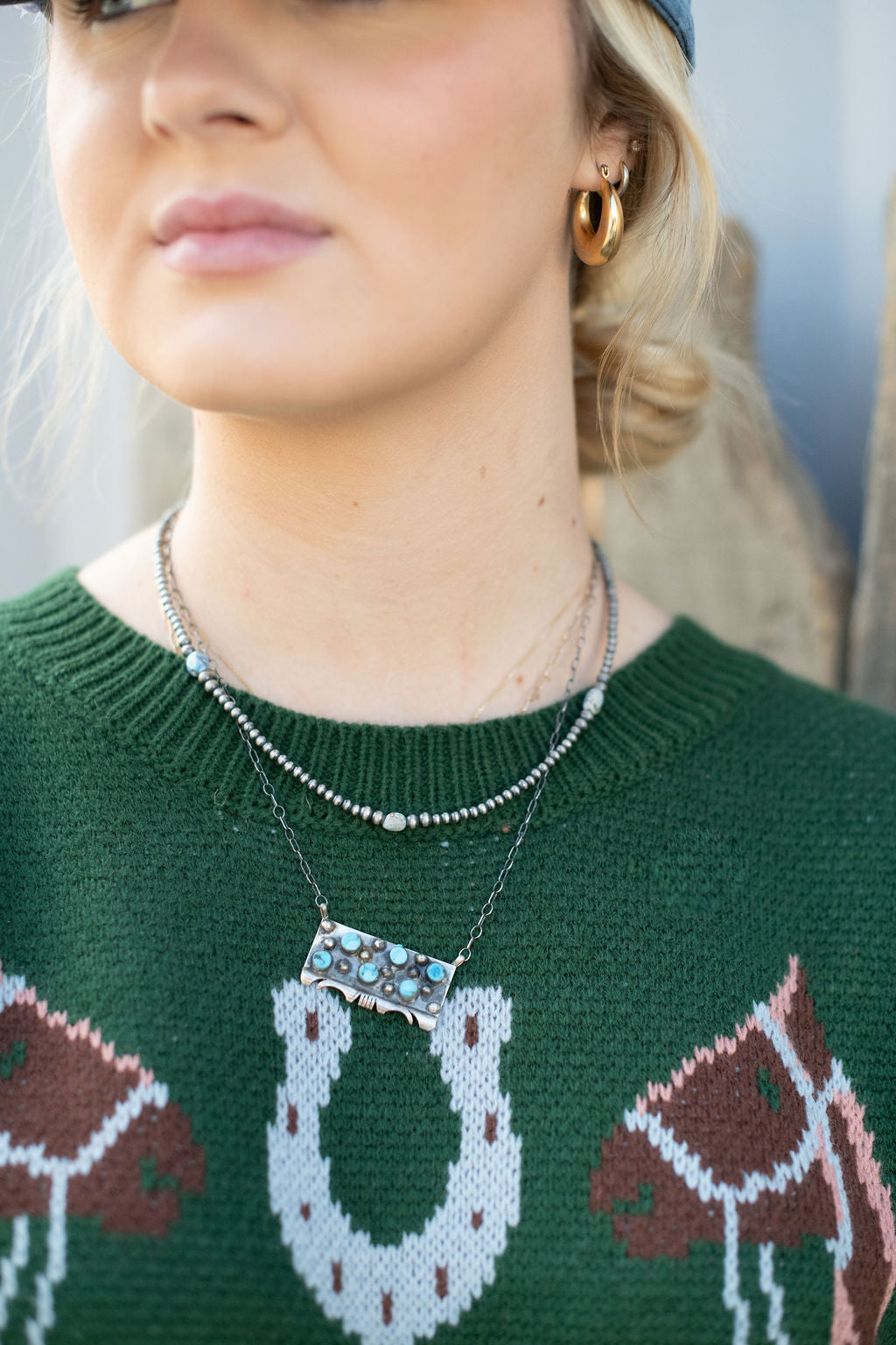 Totem Pole Necklace