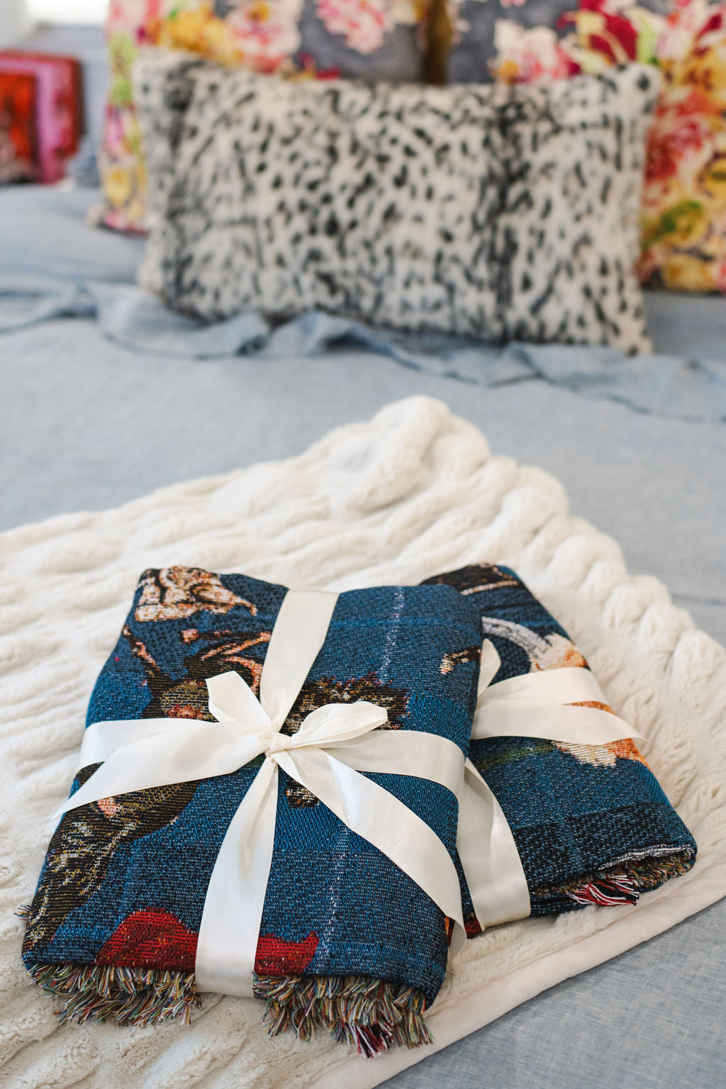 Roses and Bronc Blanket